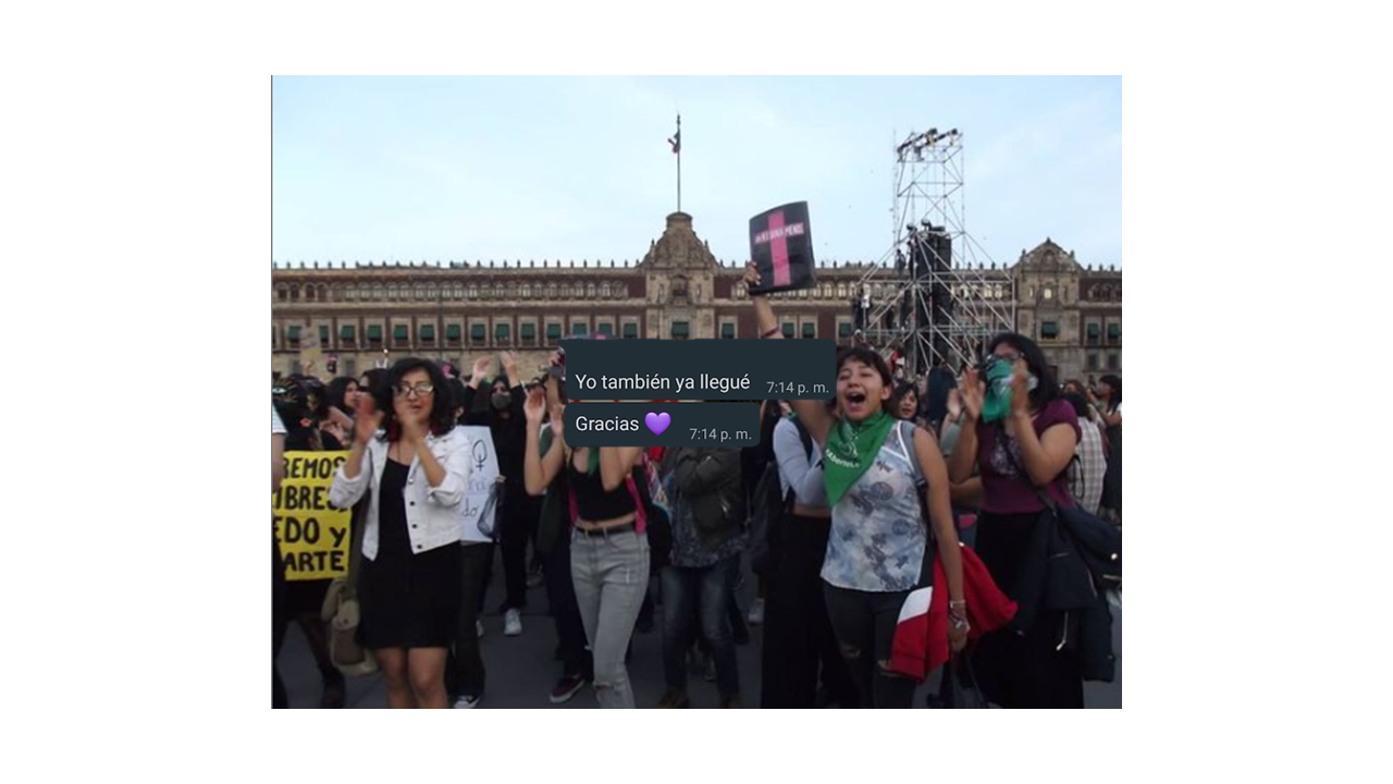 Cuidado colectivo ensayo visual sobre la mujer y su apropiación del